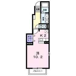 クレマチスⅡの物件間取画像